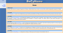 Desktop Screenshot of becyhome.de