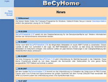 Tablet Screenshot of becyhome.de